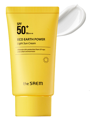 The Saem ECO Earth Light Sun cream SPF50+ PA++++