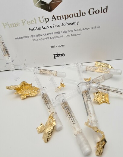Pime Remade fell up ampoule 24K gold