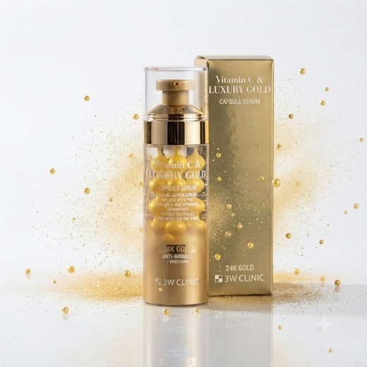 3W Clinic Vitamin C & Luxury Gold Capsule Serum 56g