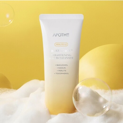 APOTHE Baku-Kaol Brightening Scrub Cleanser 100ml