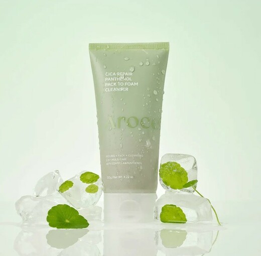 Arocell Cica Repair Panthenol Pack To Foam Cleanser 120ml