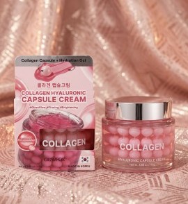GLAMFOX Collagen Hyaluronic Capsule Cream 110g