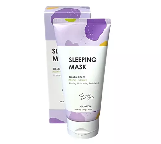 GLAMFOX Sleeping Mask Double Effect Retinol & Collagen 100g
