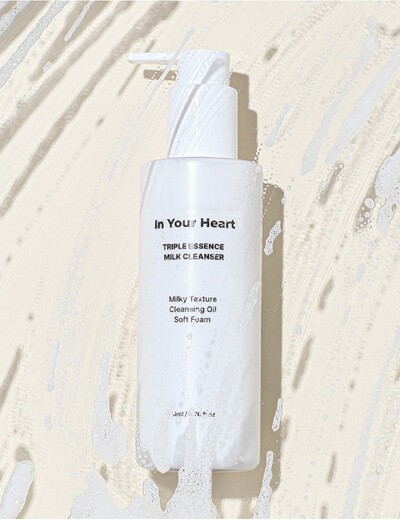 In Your Heart Triple Essence Milk Cleanser 200ml