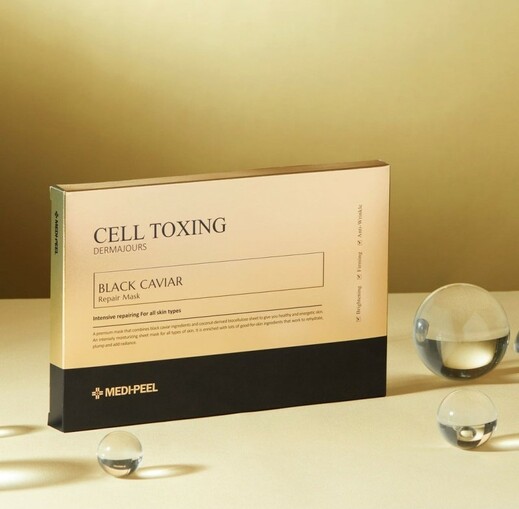 Medi-peel Cell Toxing Dermajours Black Caviar repair mask 30ml