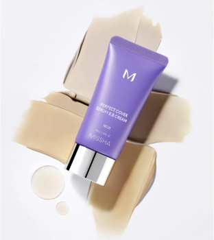 MISSHA perfect cover serum B.B. cream SPF50+ PA++++ 20ml + DÁREK
