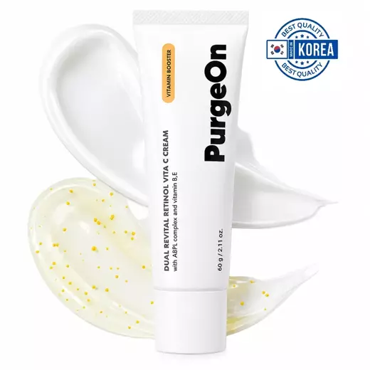 PurgeOn dual revital retinol vita C cream VITAMIN BOOSTER 60g