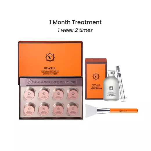 REVCELL - Premium Intensive Skin Activ Fiber BOX kolagenové nitě