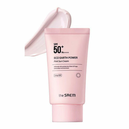 The Saem ECO Earth Pink Sun cream EX SPF50+ PA++++