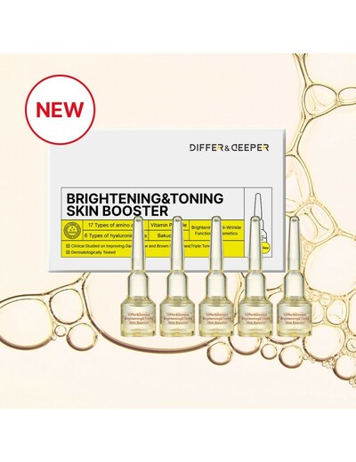 Differ & Deeper Brightening & Toning Skin Booster Starter Pack