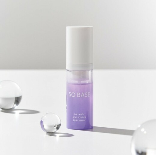 SO BASE collagen real powder dual serum