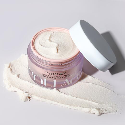 Trimay Collagen Bakuchiol Night Face & Neck Cream 50ml