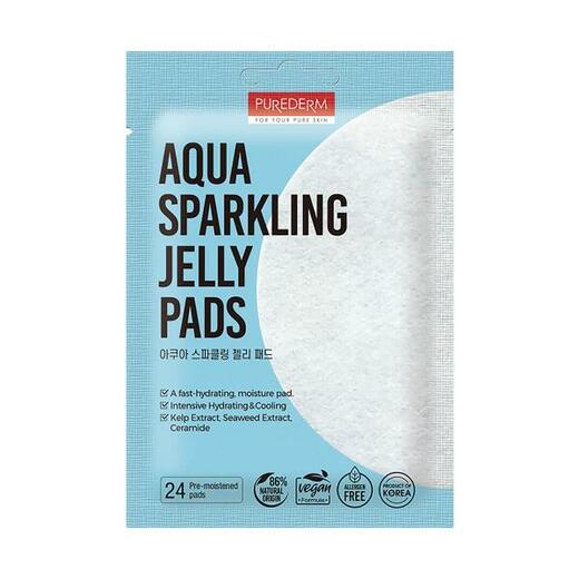 Purederm Aqua Sparkling Jelly pads 24ks
